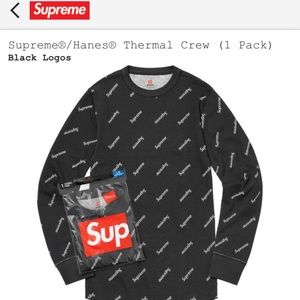 ❌SOLD❌Supreme Thermal Long Sleeve